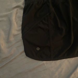 Black lululemon shorts